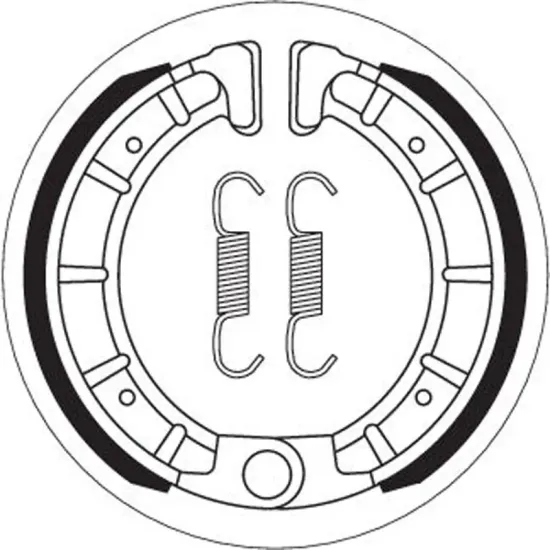 Mordaza de freno SBS P2206