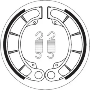 Mordaza de freno SBS P2207