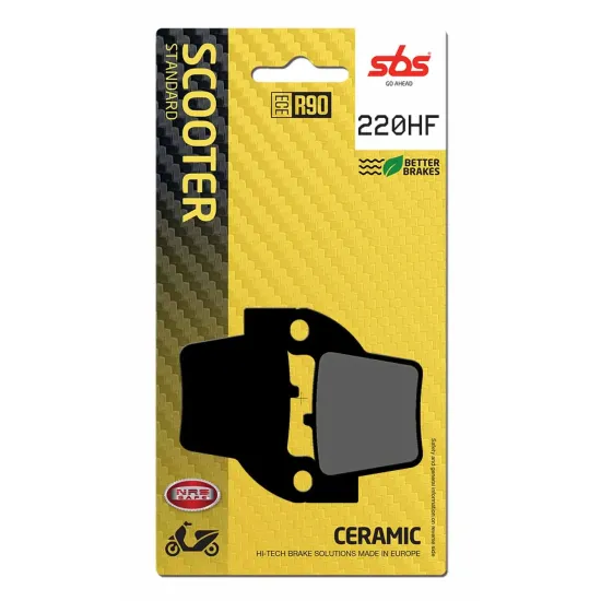 Pastilla de freno SBS P220-HF