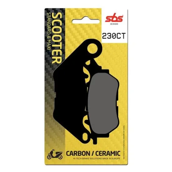 Pastilla de freno SBS P230-CT