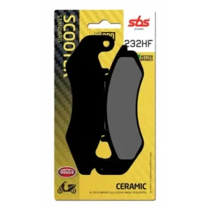 Pastilla de freno SBS P232-HF