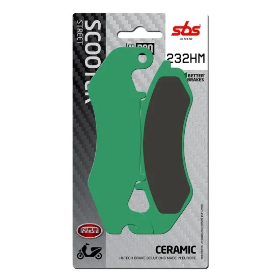 Pastilla de freno SBS P232-HM