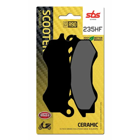 Pastilla de freno SBS P235-HF