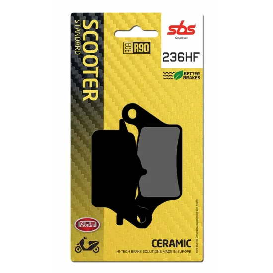 Pastilla de freno SBS P236-HF