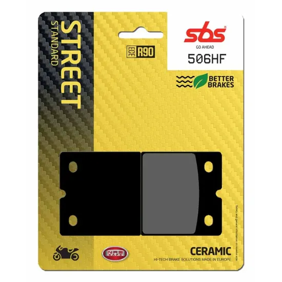 Pastilla de freno SBS P506-HF