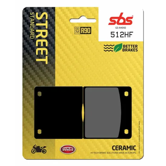 Pastilla de freno SBS P512-HF