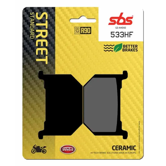 Pastilla de freno SBS P533-HF