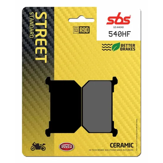 Pastilla de freno SBS P540-HF