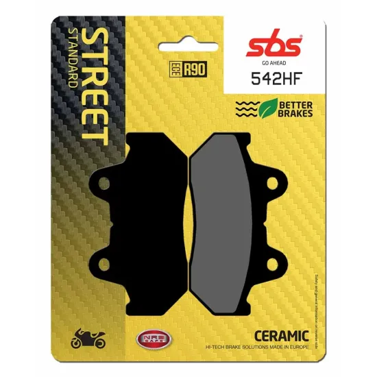 Pastilla de freno SBS P542-HF