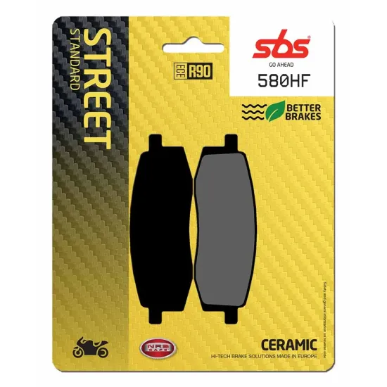 Pastilla de freno SBS P580-HF