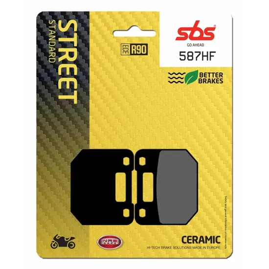 Pastilla de freno SBS P587-HF