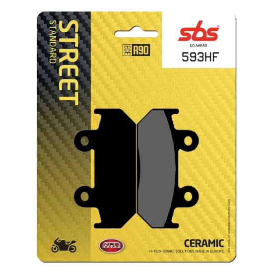 Pastilla de freno SBS P593-HF