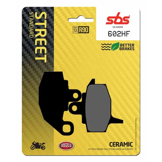 Pastilla de freno SBS P602-HF