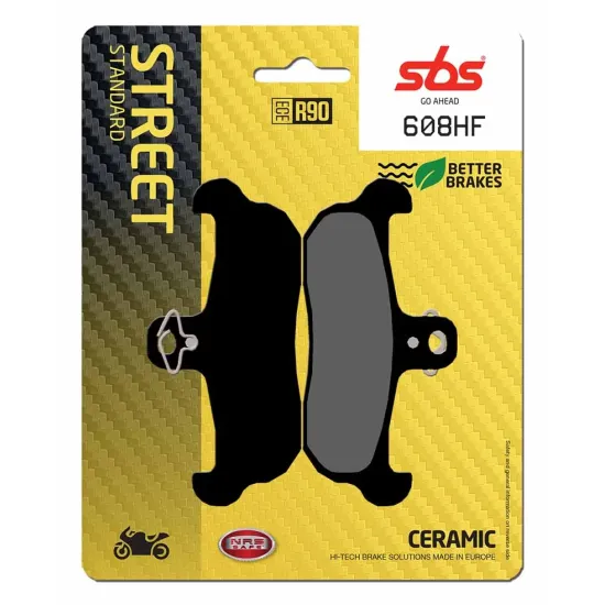 Pastilla de freno SBS P608-HF