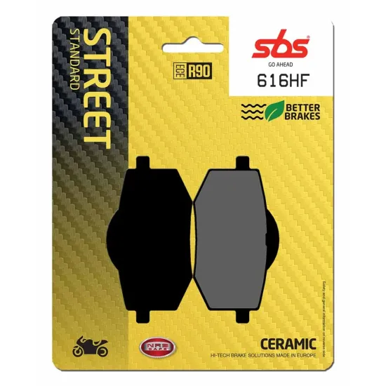 Pastilla de freno SBS P616-HF