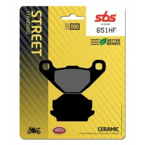 Pastilla de freno SBS P651-HF