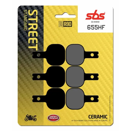 Pastilla de freno SBS P655-HF