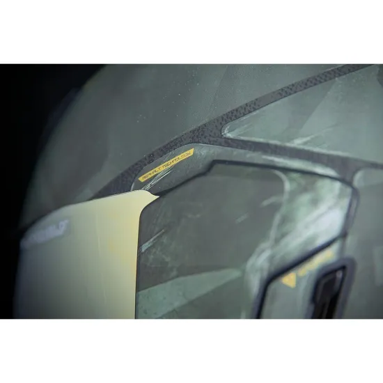 Casco Moto Integral Icon Airflite battlescar 2 verde