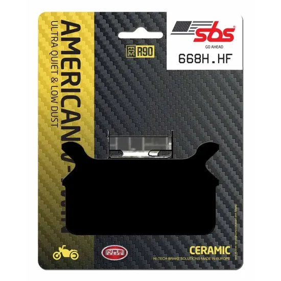 Pastilla de freno SBS P668-HF