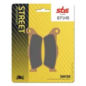 Pastilla de freno SBS P671-HS