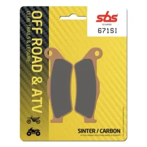 Pastilla de freno SBS P671-SI