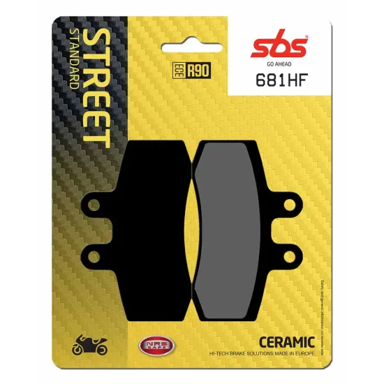 Pastilla de freno SBS P681-HF