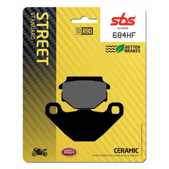 Pastilla de freno SBS P684-HF