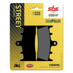 Pastilla de freno SBS P686-HF