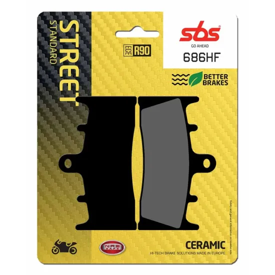 Pastilla de freno SBS P686-HF