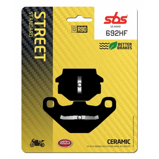 Pastilla de freno SBS P692-HF