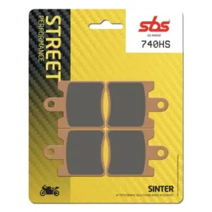 Pastilla de freno SBS P740-HS