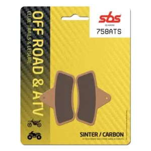 Pastilla de freno SBS P758-ATS