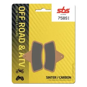 Pastilla de freno SBS P758-SI