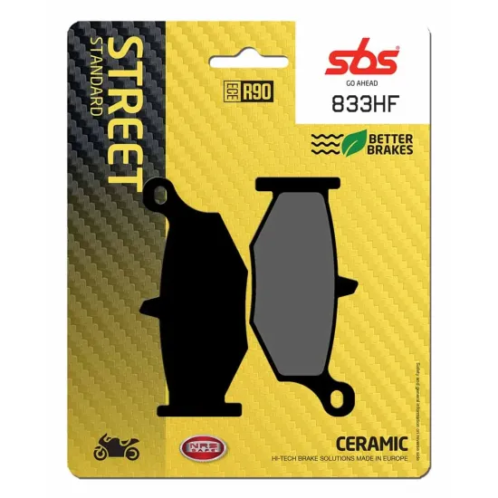 Pastilla de freno SBS P833-HF