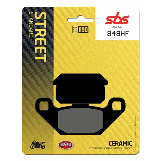 Pastilla de freno SBS P848-HF