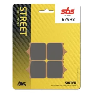 Pastilla de freno SBS P870-HS