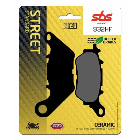 Pastilla de freno SBS P932-HF
