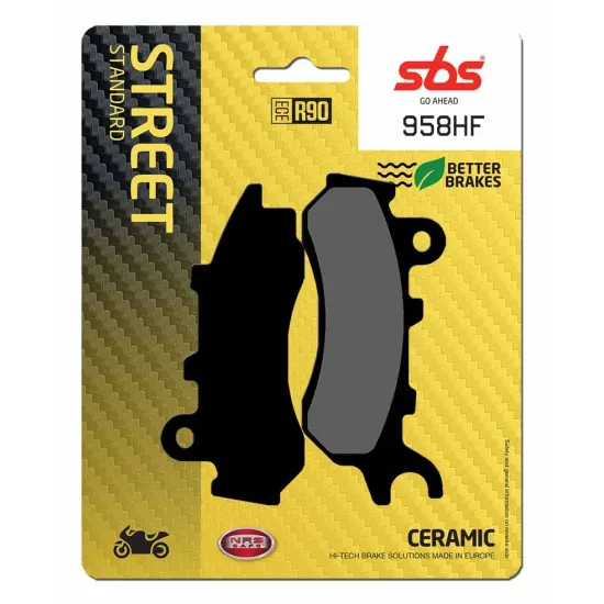 Pastilla de freno SBS P958-HF