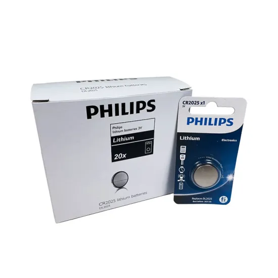 PILA BOTON LITIO PHILIPS CR2025 (CAJA 20u)