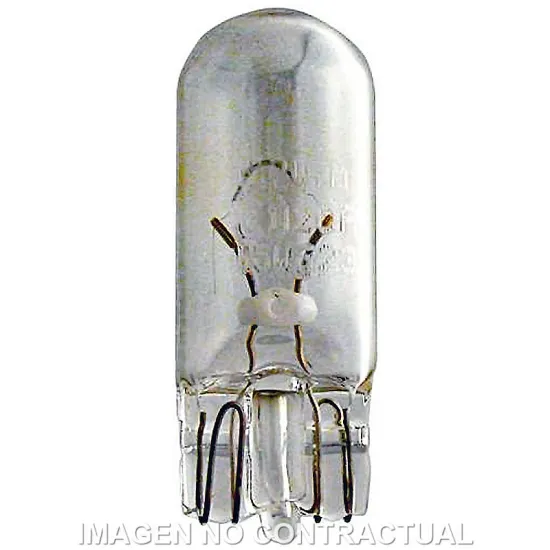 Lámpara Philips de posición / tablero T10 W5W 12V 5W