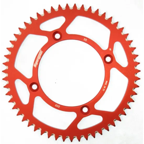 Corona Supersprox Aluminio Roja 55 D