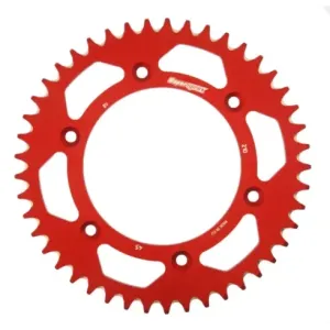 Corona Supersprox Aluminio Roja 45 D