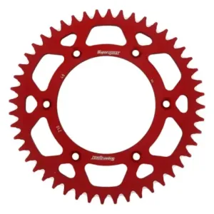 Corona Supersprox Aluminio Roja 47 D