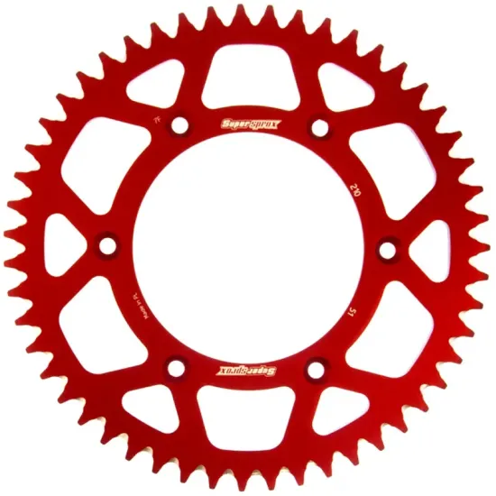 Corona Supersprox Aluminio Roja 51 D