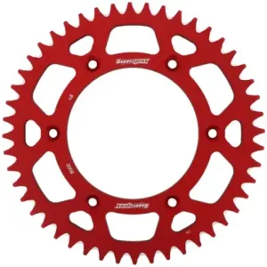Corona Supersprox Aluminio Roja 48 D