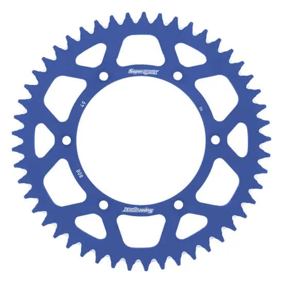 Corona Supersprox Aluminio Azul 49 D