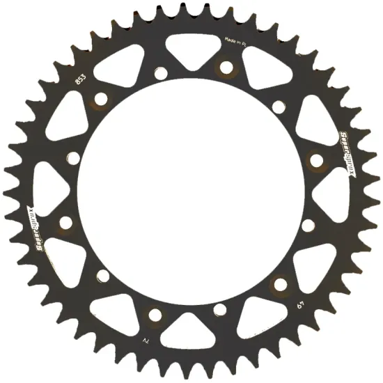 Corona Supersprox Aluminio Yamaha 520 x 49