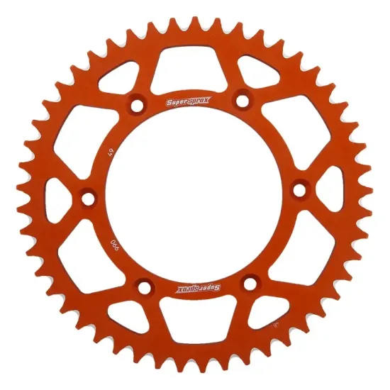 Corona Supersprox Aluminio Naranja 49 D