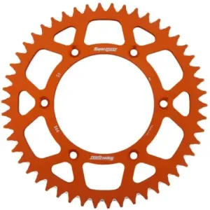 Corona Supersprox Aluminio Naranja 50 D