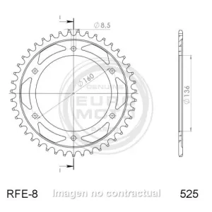 Corona Supersprox acero BMW 520 x 48